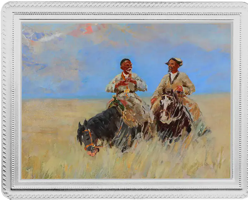 Conversation by M. Kenbayev