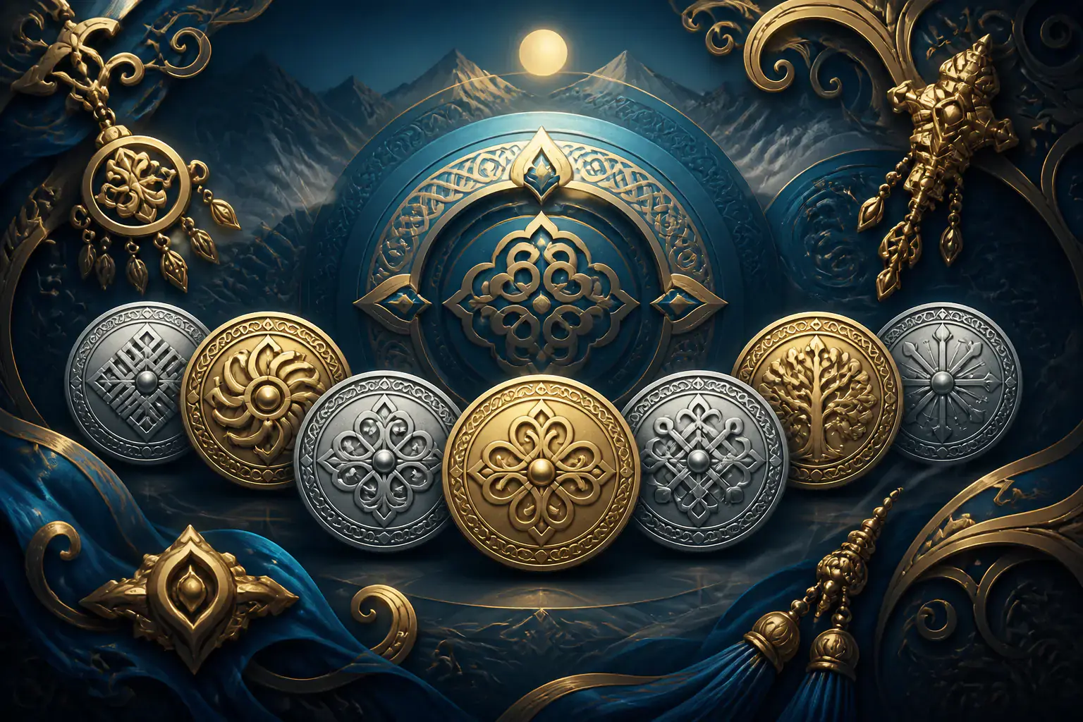 Magic Symbols — Collectible Coins of Kazakhstan