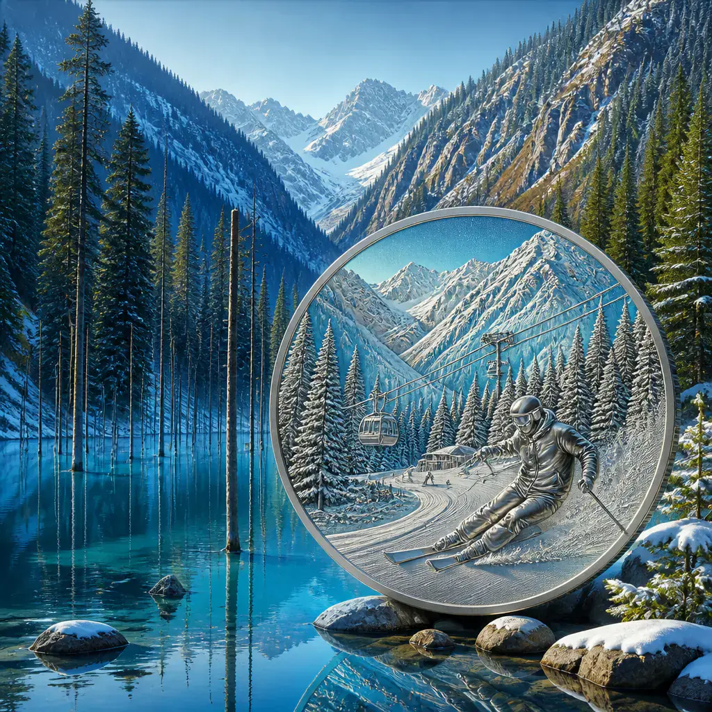 Natural Gems of Kazakhstan Coin Series: Celebrating the Country's Iconic Landscapes
